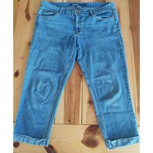 Jordache Women's Skinny Crop Mid rise Jeans Size 14